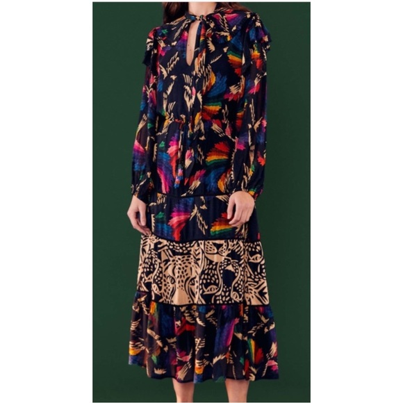 FARM RIO ~Macaws Flight Dress (NWT)